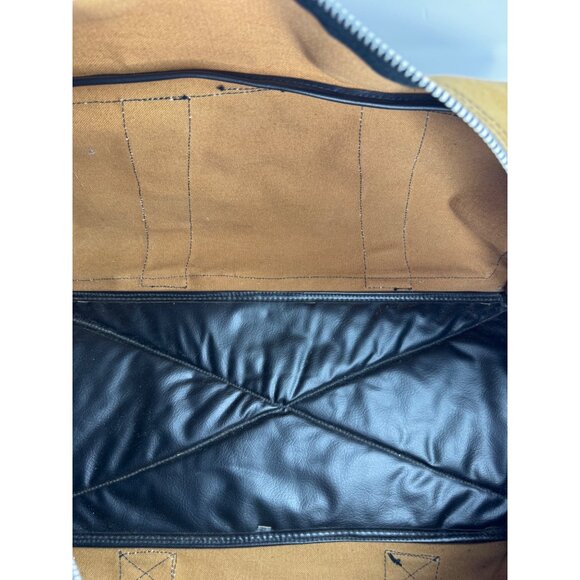 Vintage Kolpin Sportsmans Jet Bag Large Duffel in Tan Fawn Vacationcore Camping - Picture 10 of 12